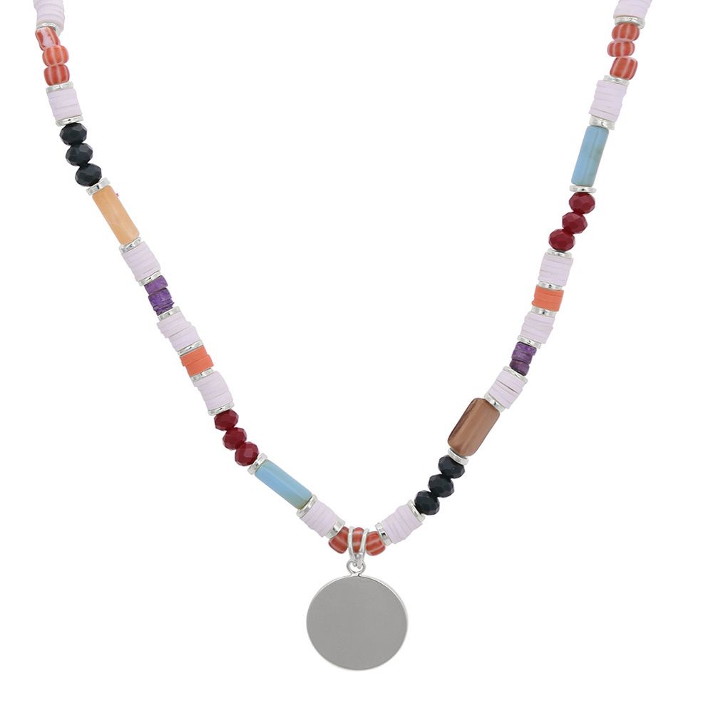 Colar-multicolorido-com-medalha-lisa