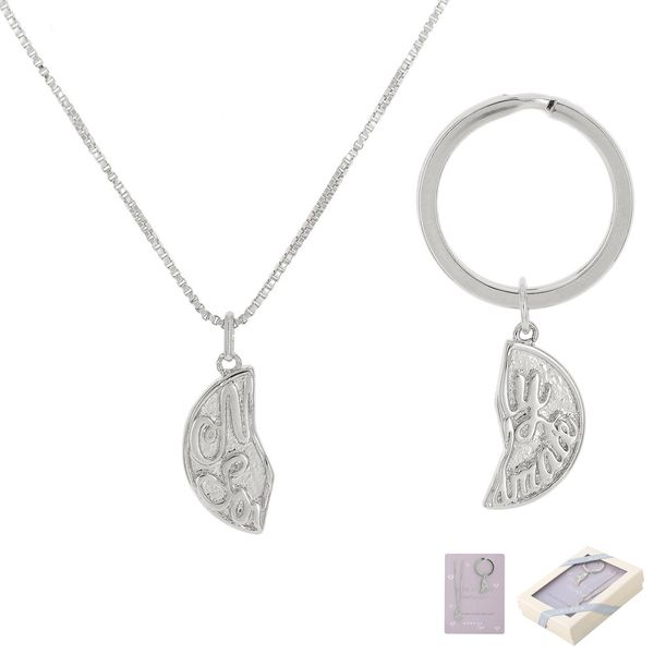 Conjunto colar e chaveiro ?my soulmate?