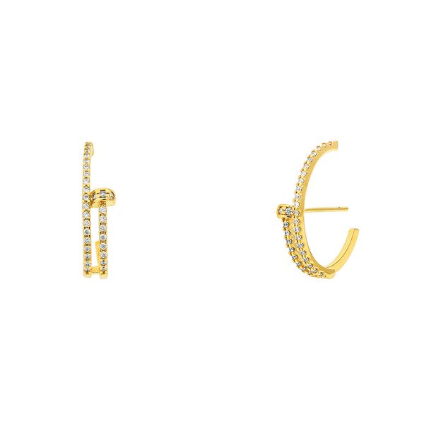 Ear Hook Cravejado