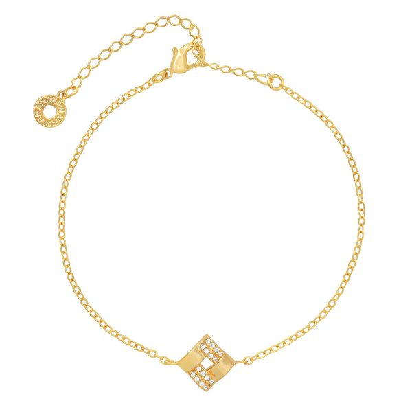 Pulseira com Detalhe Cravejado