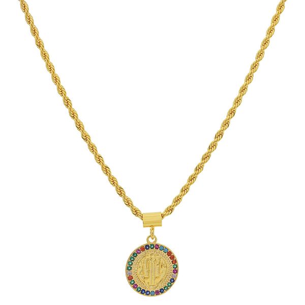 Colar com Medalha de São Bento